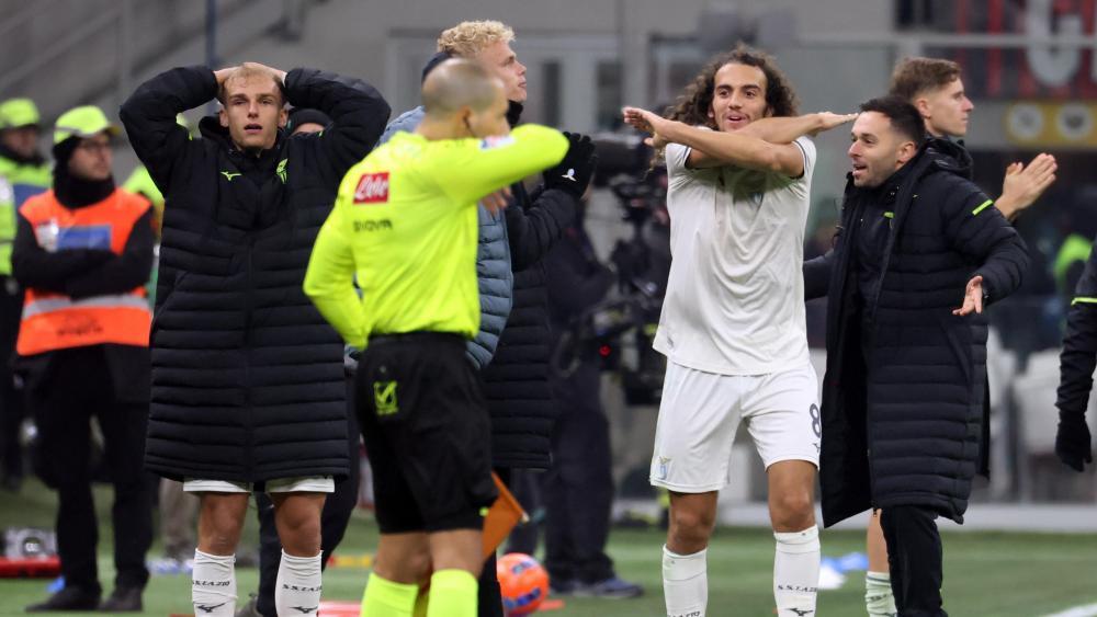 Lazio hat einen emotionalen Abend hinter sich. © ANSA / MATTEO BAZZI