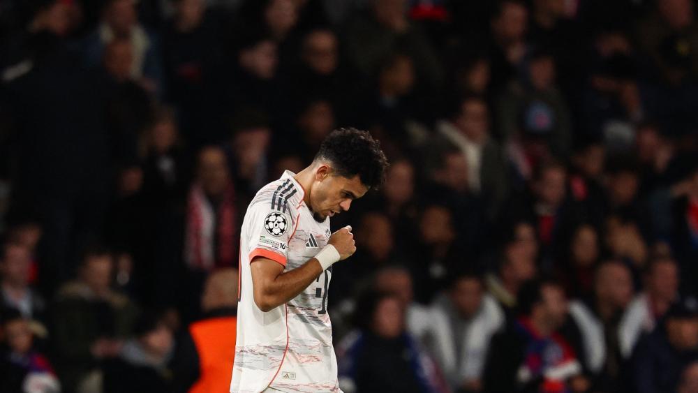 Luis Diaz erlebte einen kuriosen Abend. © APA/afp / FRANCK FIFE