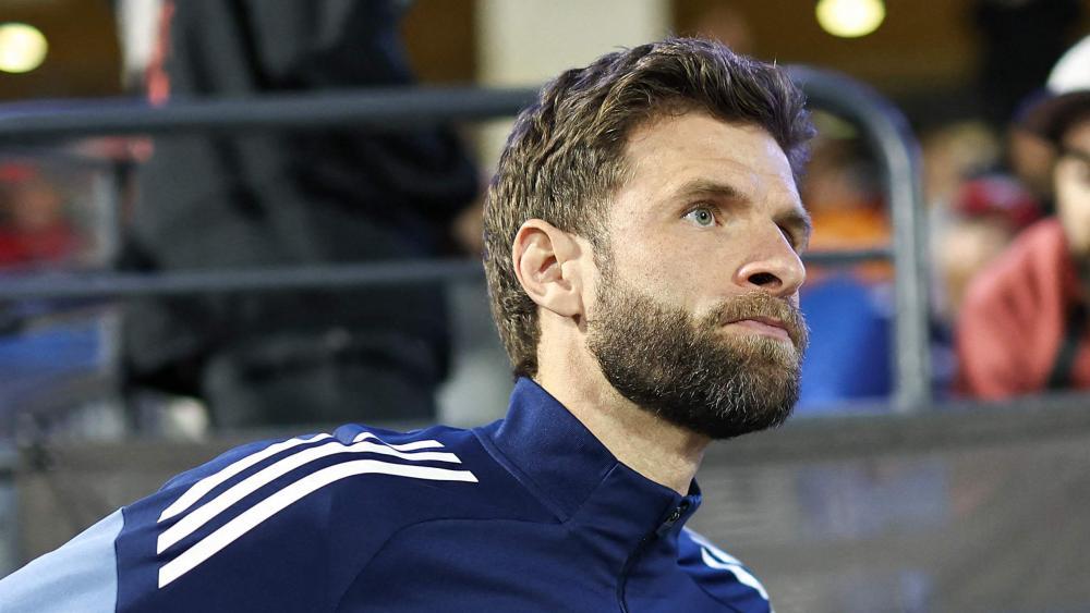 Thomas Müller präsentiert sich mit neuem Look. © APA / OMAR VEGA