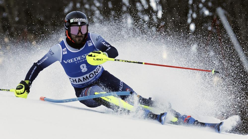 Tommaso Sala war vor seiner Verletzung der beste Slalomfahrer Italiens. © ANSA / SEBASTIEN NOGIER