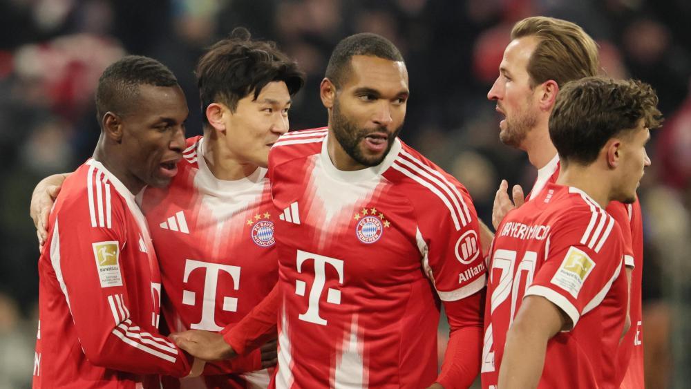 Trotz 0:2-Rückstand jubelte der FC Bayern erneut. © ANSA / RONALD WITTEK
