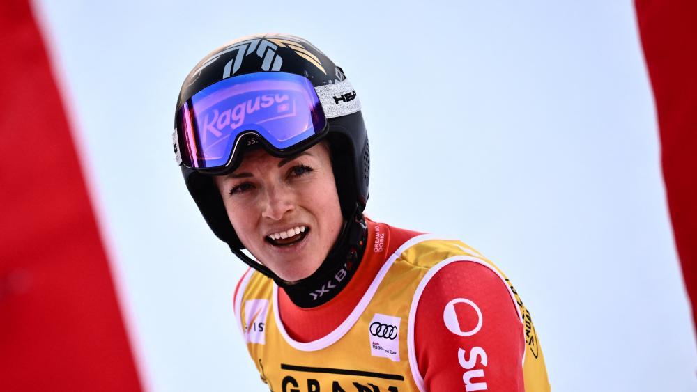 La carrière de skieuse de Lara Gut-Behrami s'est-elle terminée ainsi ? © AFP / MARCO BERTORELLO