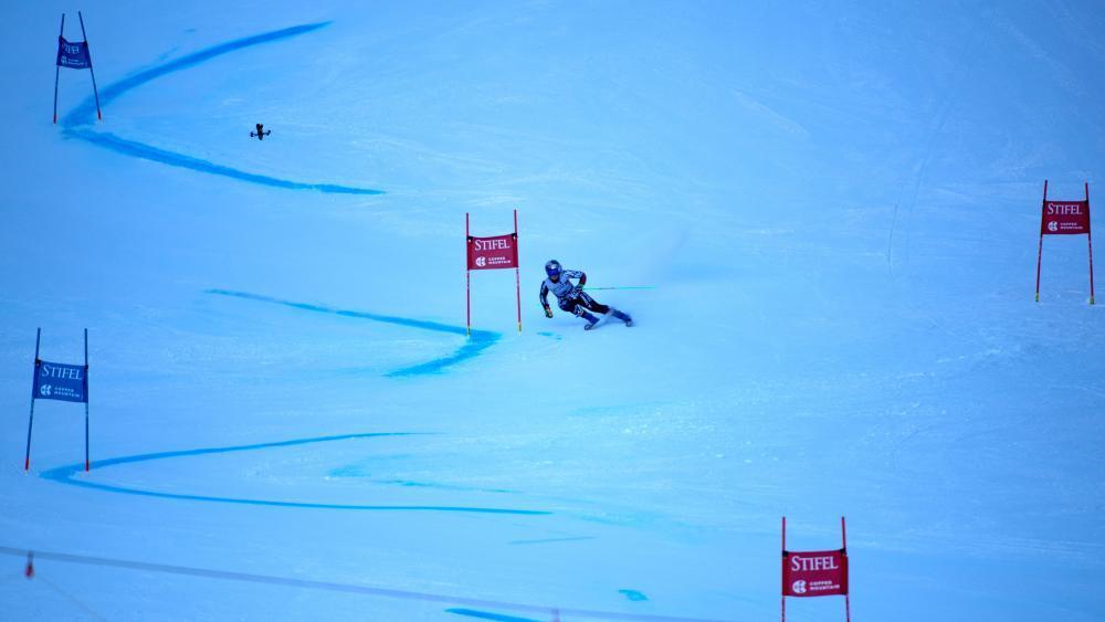 Alice Robinson liegt in Führung und könnte den zweiten Sieg in Serie feiern. © APA/afp / JASON CONNOLLY