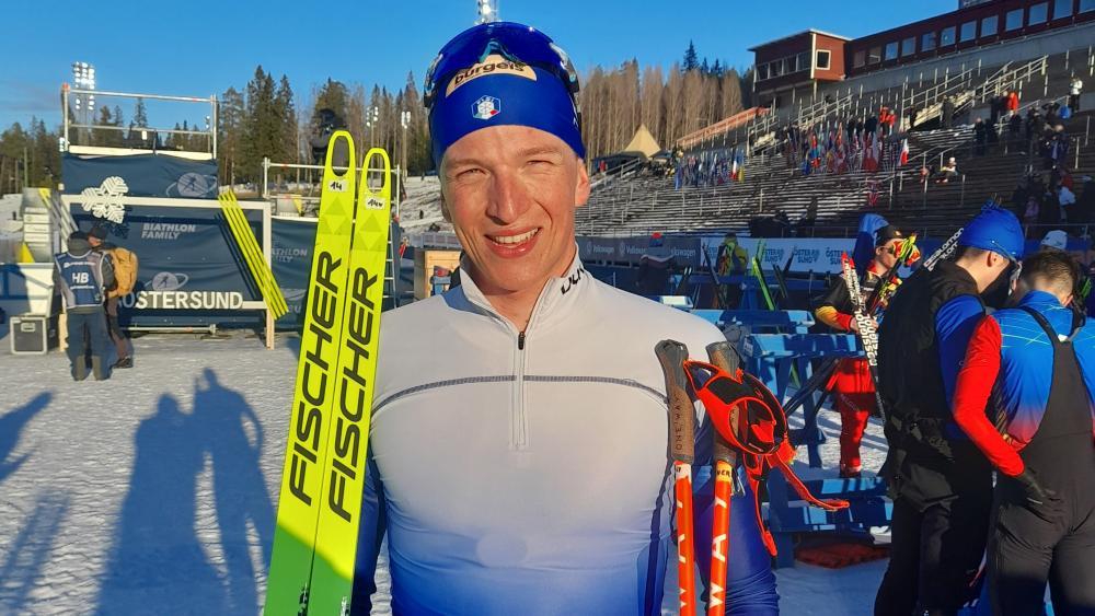 Christoph Pircher, Biathlet aus Südtirol.