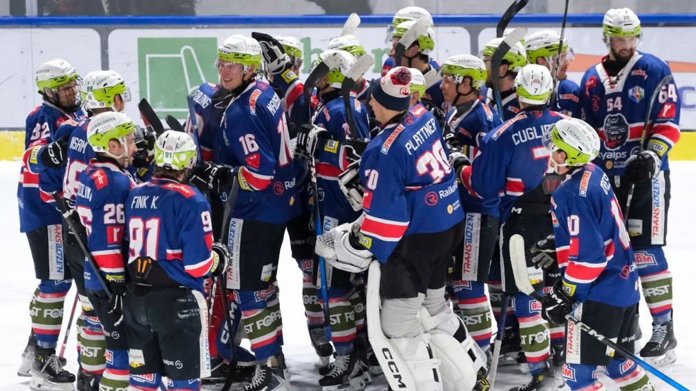 The Ritten Buam beat the Wipptal Broncos. © Max Pattis