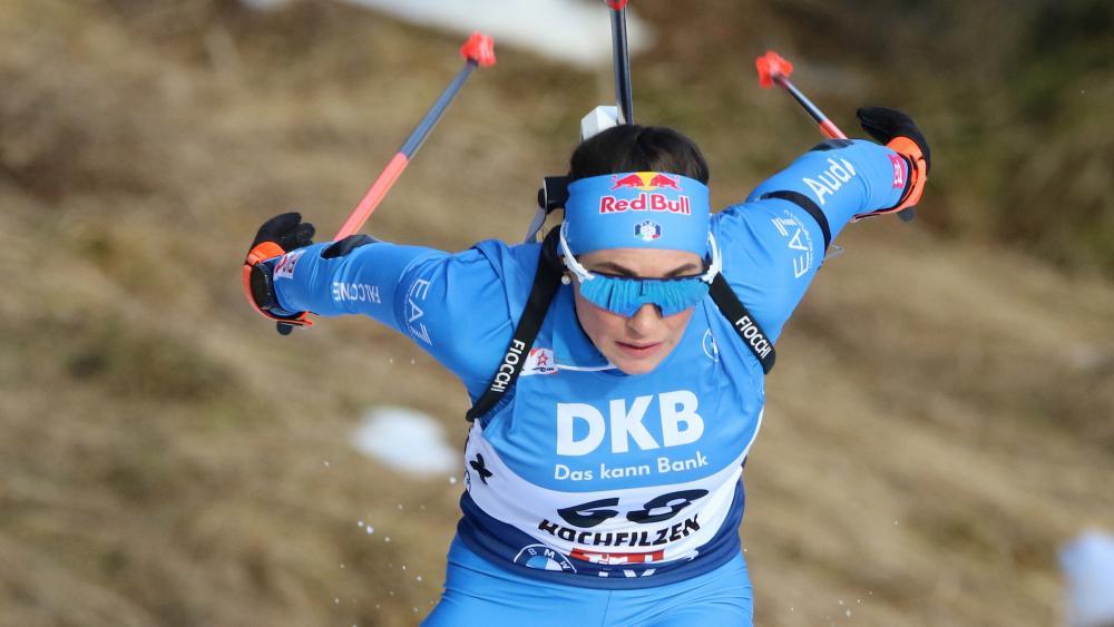 Dorothea Wierer geht von Platz vier ins Rennen. © Teyssot / Pierre TEYSSOT