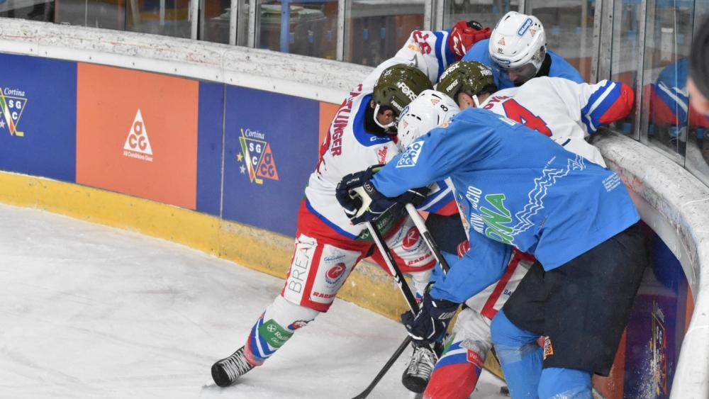 Gröden und Cortina lieferten sich einen packenden Kampf. © Costantini Giorgia