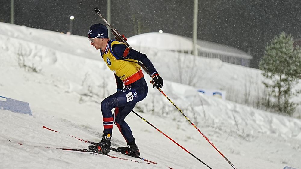 Johan-Olav Botn war in der Loipe eine Macht. © ANSA / BJOERN LARSSON ROSVALL