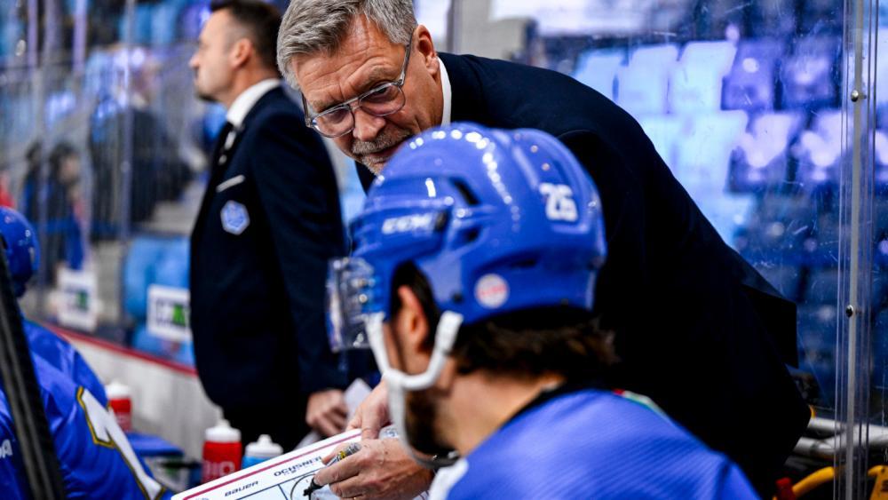 Jukka Jalonen sucht mit seinen Schützlingen nach der Olympia-Form. © David Voros
