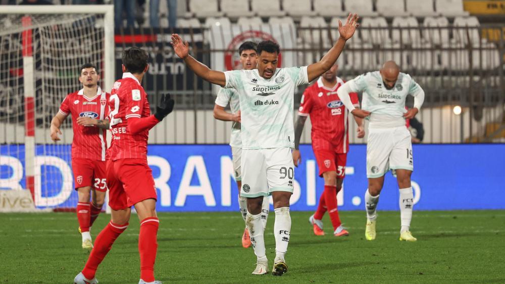 Raphael Odogwu scored the equalizer in Monza.