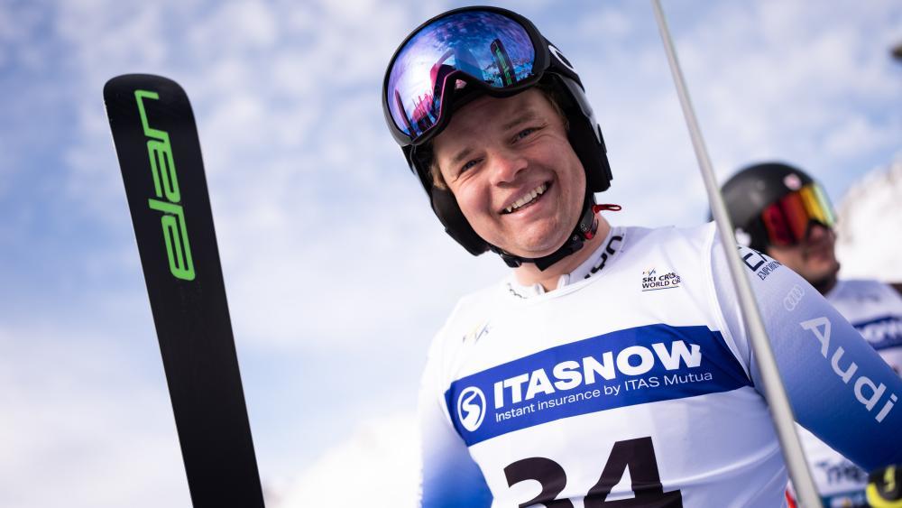 Yanick Gunsch, Skicrosser aus Matsch. © Pentaphoto / pentaphoto