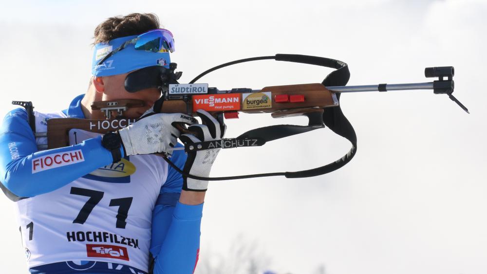 Christoph Pircher feierte seinen ersten Sieg im IBU-Cup. © Pierre TEYSSOT