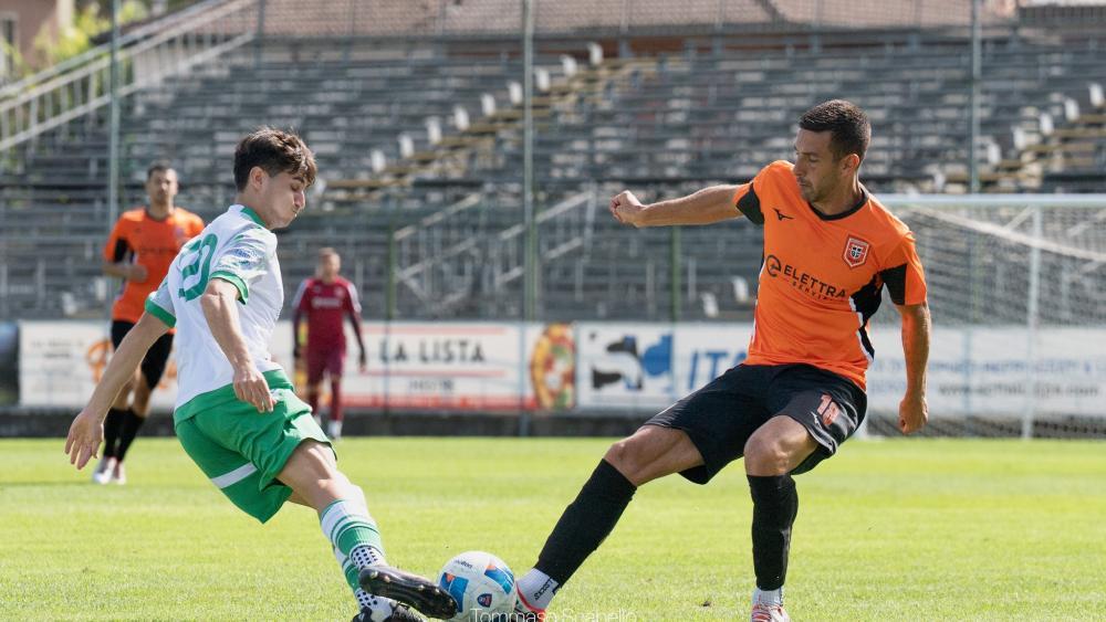 Lorenzo Melchiori (r.) hat im Herbst gegen Obermais getroffen. © TOMMASO SCABELLO