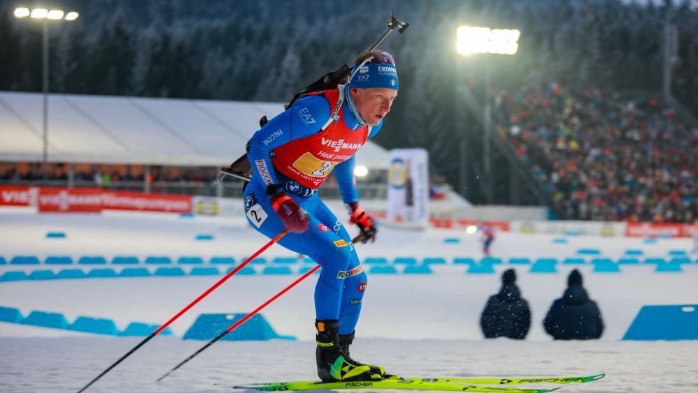 Lukas Hofer ist in Top-Form. © APA/afp / RADEK MICA