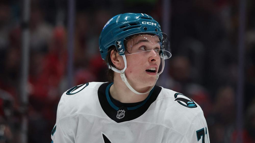 Macklin Celebrini sorgt für Aufsehen. © APA / PATRICK SMITH