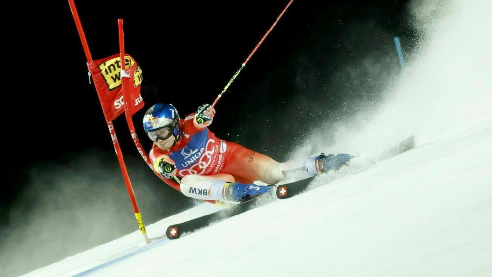 Marco Odermatt peilt in Schladming seinen nächsten Sieg an. © APA / ERWIN SCHERIAU