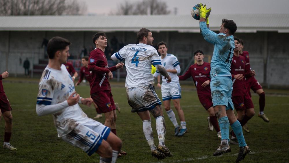 Marco Paulmichl & Co. holten gegen Adriese einen Punkt. © P. Schwienbacher