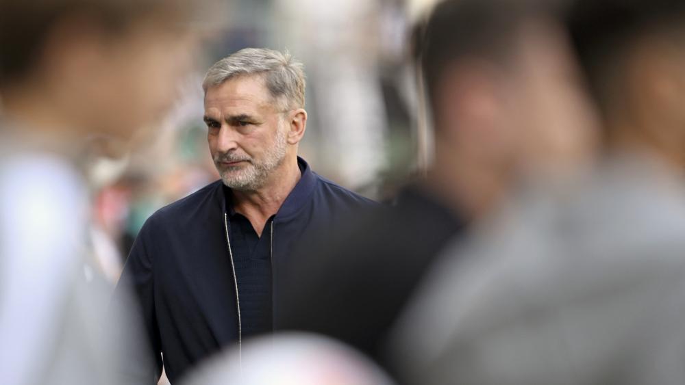 Stefan Kuntz verlässt den HSV. © AFP / INA FASSBENDER