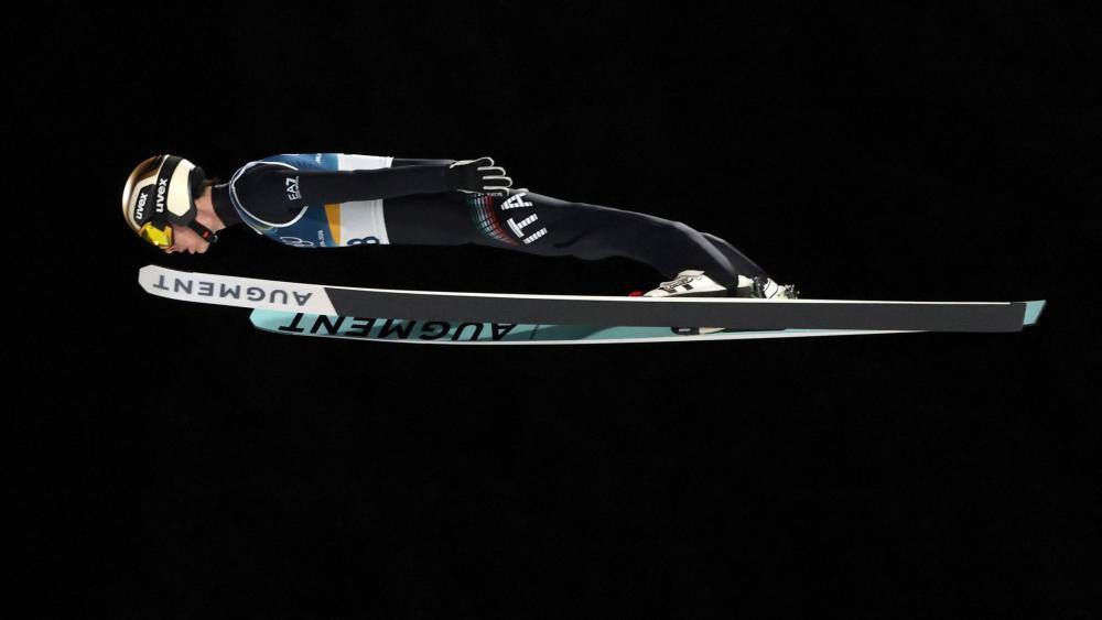 Alex Insam zeigte eine starke Vorstellung. © APA/afp / ANNE-CHRISTINE POUJOULAT