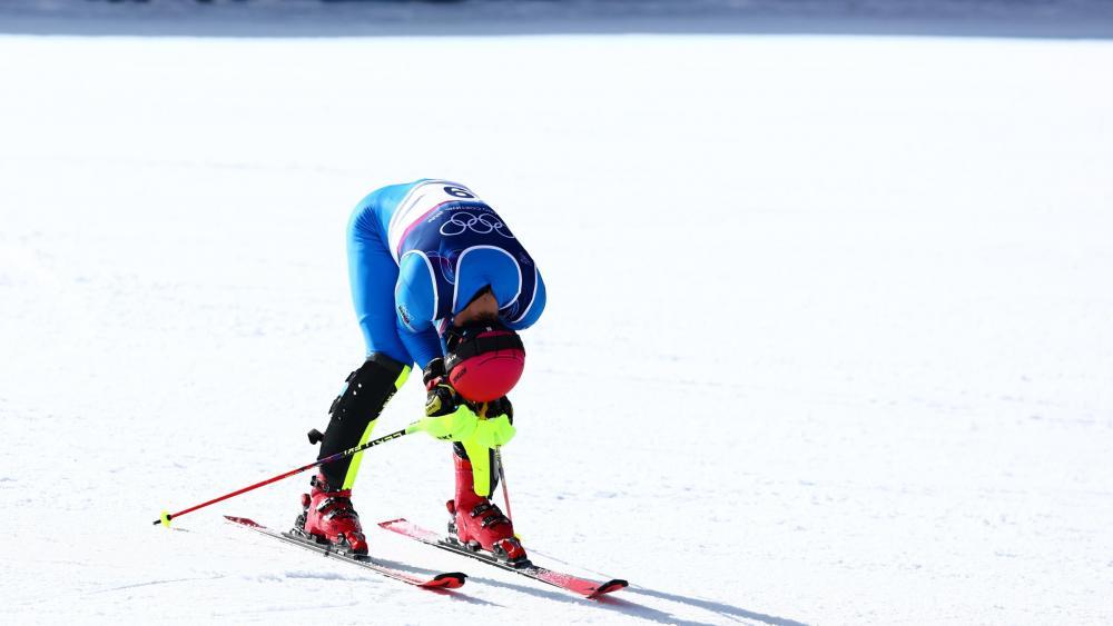 Alex Vinatzer konnte die gute Ausgangsposition nicht nutzen. © ANSA / ANNA SZILAGYI