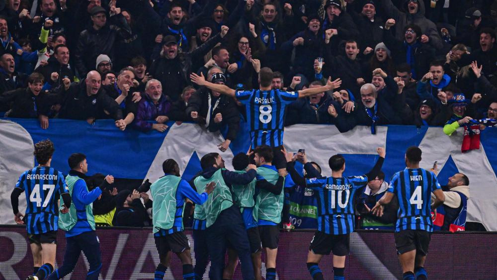 Atalanta empfängt in Bergamo bald Bayern München. © ANSA / MICHELE MARAVIGLIA