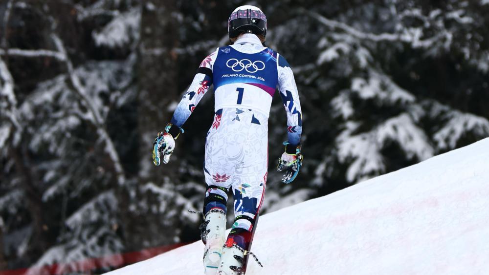 Atle Lie McGrath stapfte nach dem Aus im Olympia-Finale in Richtung Wald. © ANSA / ANNA SZILAGYI