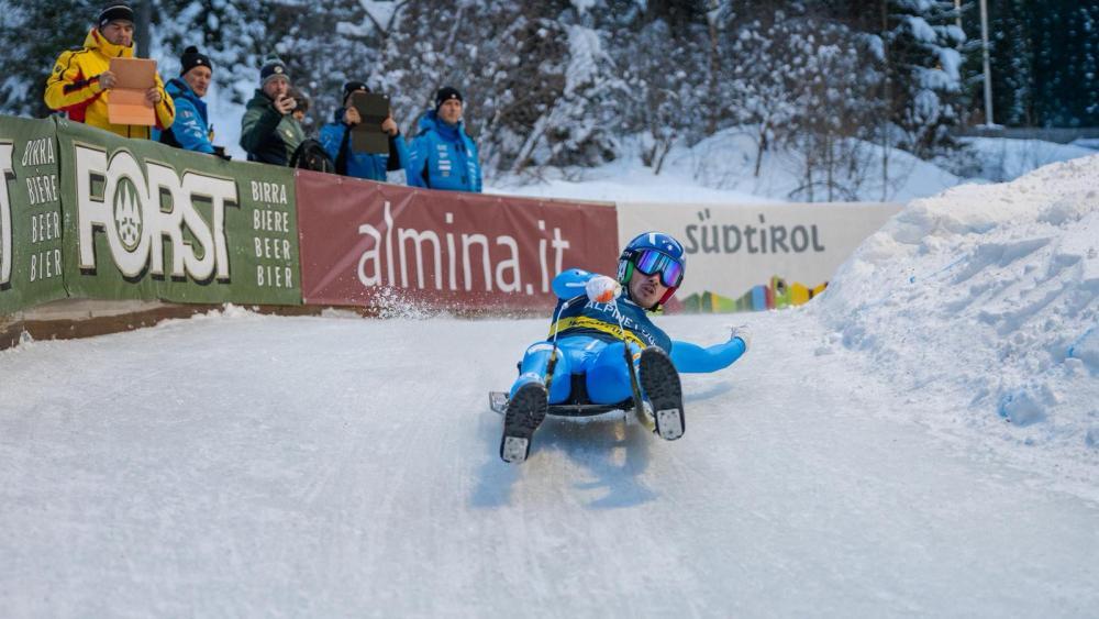 Daniel Gruber kann feiern. © Ulrich Wilhelm