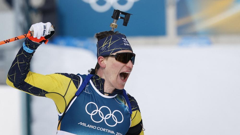 Der neue Olympiasieger: Martin Ponsiluoma © APA/afp / ODD ANDERSEN