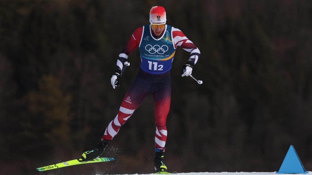 Der Nordtiroler Benjamin Moser lief in Falun auf das Podest. © ANSA / HANNIBAL HANSCHKE