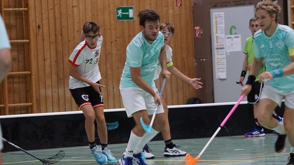 Der SV Sterzing (türkis) trifft im Halbfinale auf den FC Dragons © ASV Sterzing / Social Media