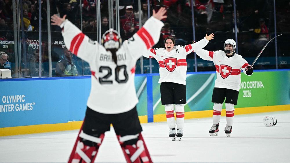 Die Schweiz gewann Bronze. © APA/afp / JULIEN DE ROSA