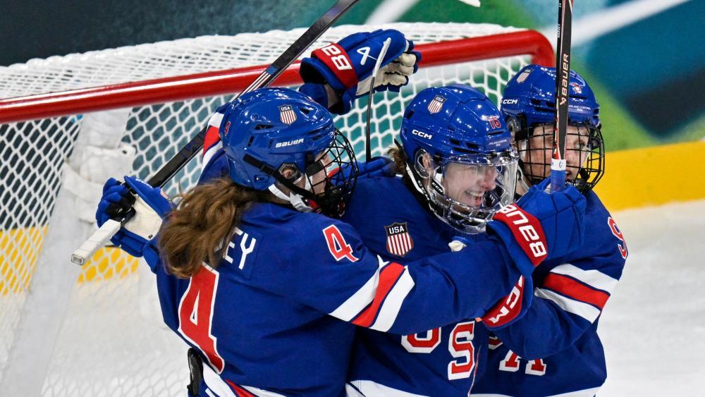 Die USA starteten perfekt. © APA/afp / ALEXANDER NEMENOV