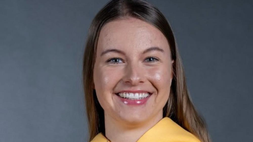 Emma Weiß, eine deutsche Olympionikin.