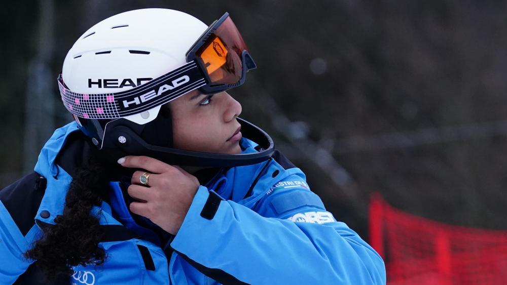 Giada D'Antonio hat sich schwer verletzt. © Pentaphoto