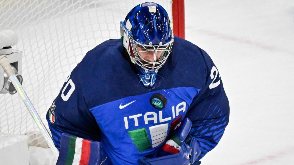 Goalie Damian Clara und Co. bestreiten am Freitag das zweite Gruppenspiel gegen die Slowakei. © APA/afp / ALEXANDER NEMENOV