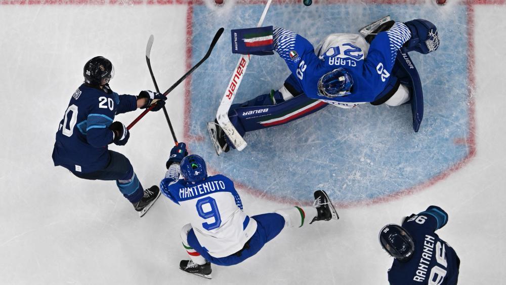 Italien hat gegen Finnland einen schweren Stand. © APA/afp / JULIEN DE ROSA