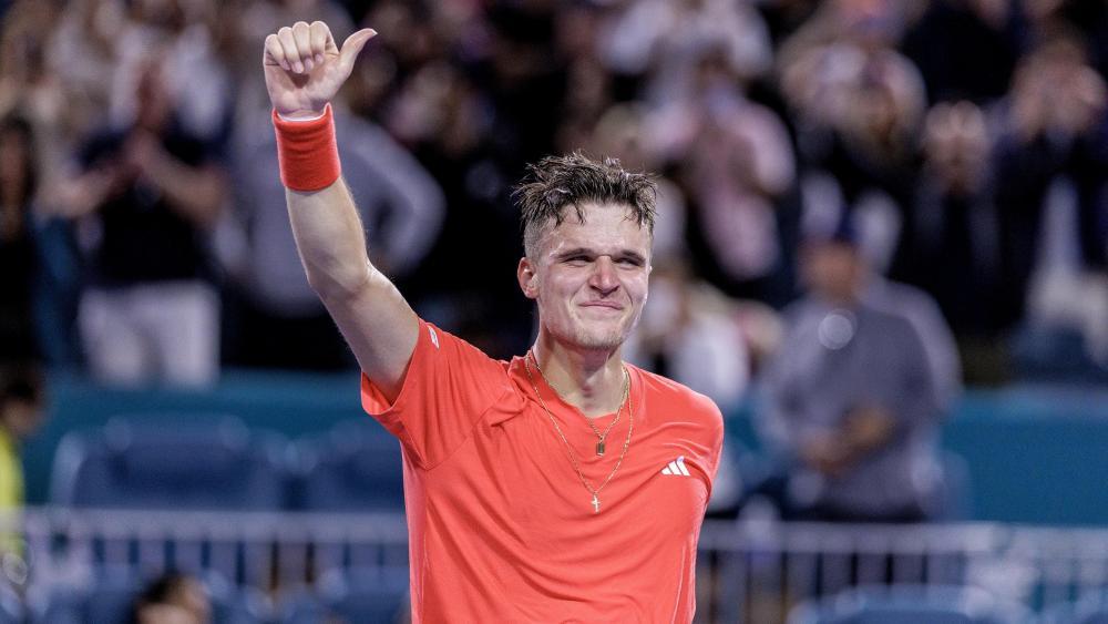 Jakub Mensik gilt als kommender Superstar. © ANSA / CRISTOBAL HERRERA-ULASHKEVICH