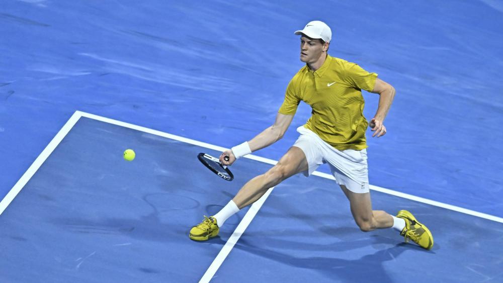 Jannik Sinner kam an seine Grenzen. © ANSA / NOUSHAD THEKKAYIL