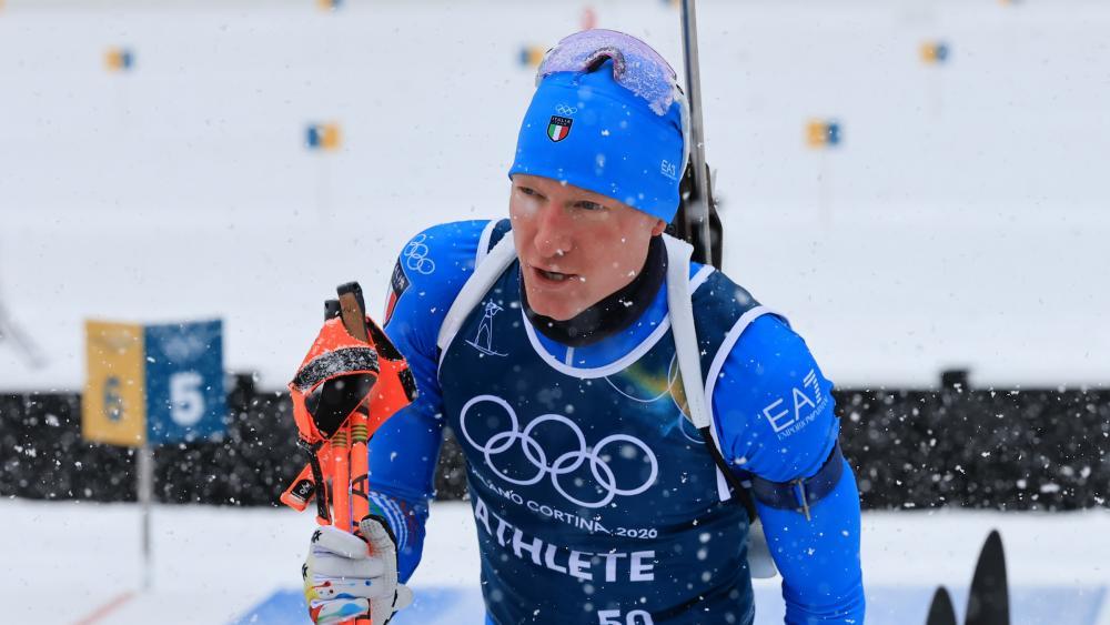 Lukas Hofer geht im Massenstartrennen an den Start. © Teyssot