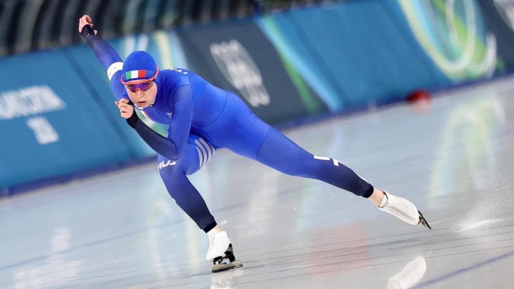 Maybritt Vigl bestritt ihr erstes Rennen bei Olympia. © ANSA / TERESA SUAREZ