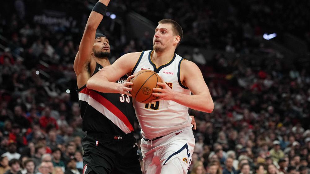 Nikola Jokic und Co. sorgten für einen Saisonrekord. © APA / SOOBUM IM