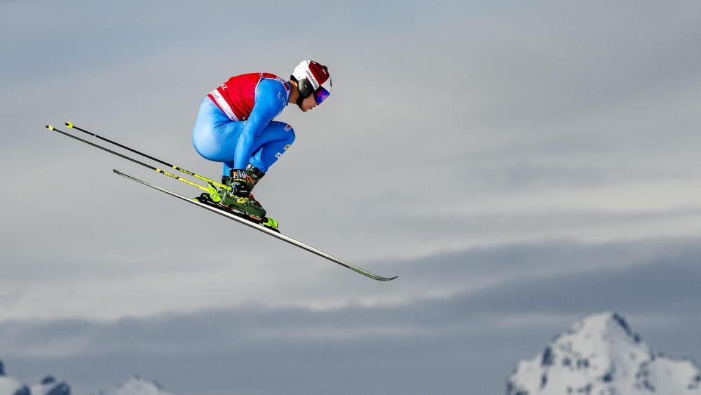Olympiasieger Simone Deromedis war der beste Azzurro bei der Quali in Serbien. © ANSA / JEAN-CHRISTOPHE BOTT