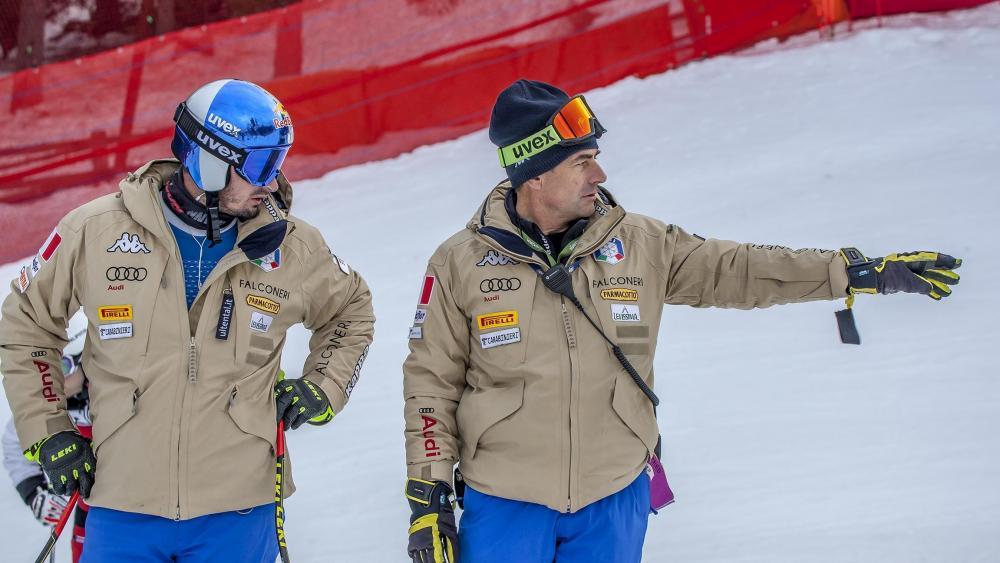 Raimund Plancker (rechts) trainierte Dominik Paris im Südtiroler Landeskader, im Europacup und im Weltcup.