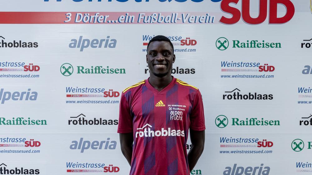 Thierno Diagne leistete sich gegen Natz eine schwere Täglichkeit. © Weinstraße Süd
