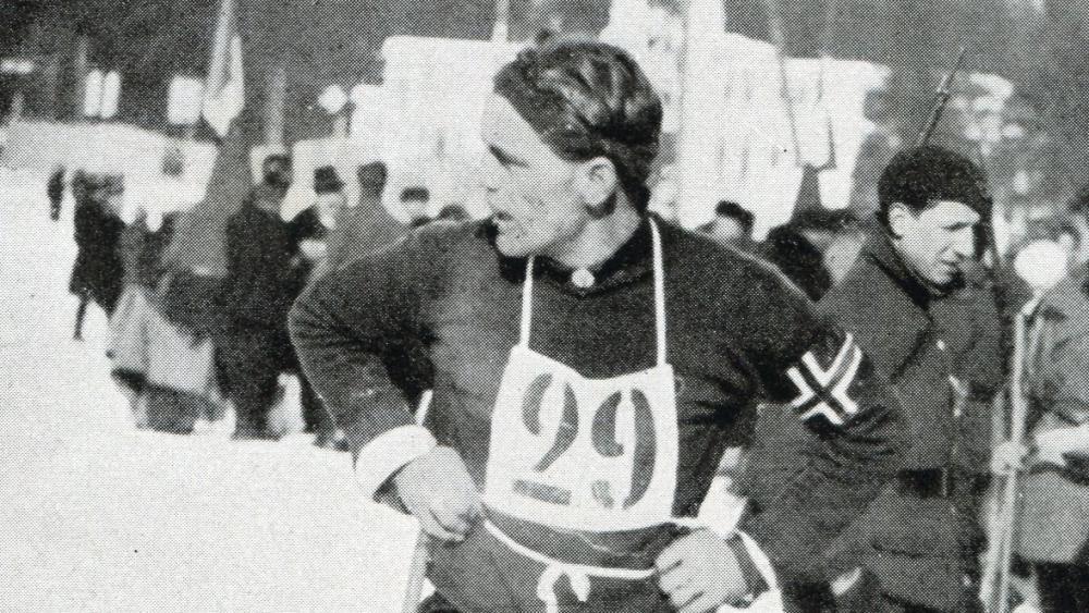 Thorleif Haug, einer der norwegischen Stars von Chamonix 1924. © Jahrbuch des Schweizerischen Ski-Verbandes