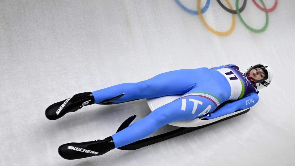 Verena Hofer kann von einer Medaille träumen. © ANSA / DANIEL DAL ZENNARO