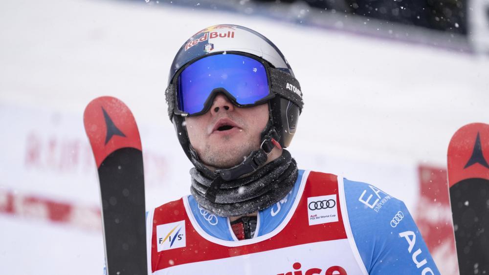 Alex Vinatzer hat einen turbulenten Winter hinter sich. © ANSA / JEAN-CHRISTOPHE BOTT