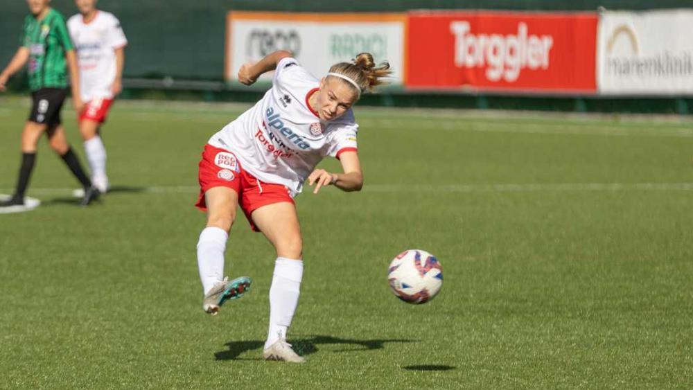 Alexandra Stockner, Siegtorschützin für den FCS.