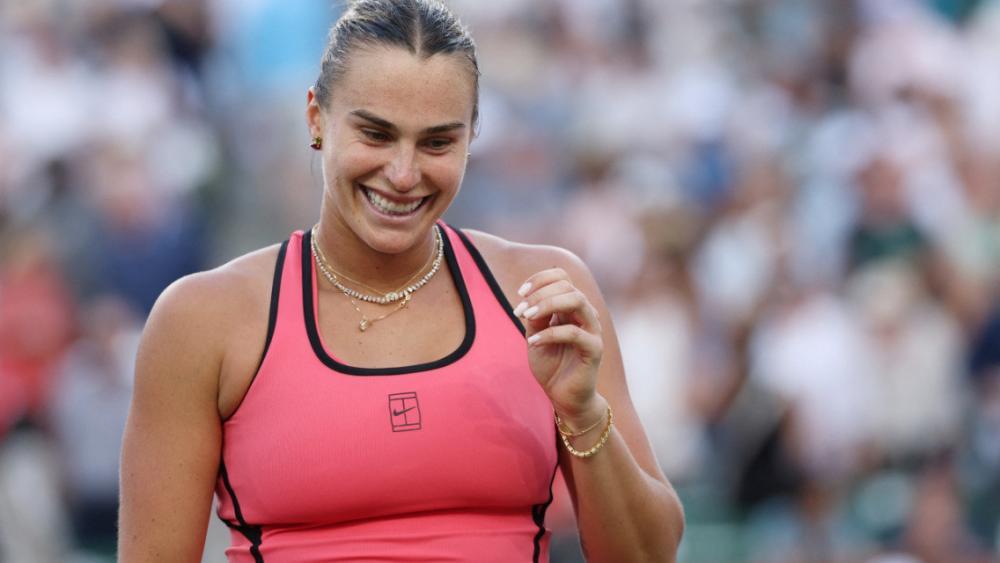 Aryna Sabalenka steht im Finale. © APA/GETTY IMAGES NORTH AMERICA / CLIVE BRUNSKILL