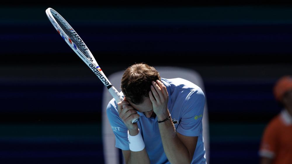 Auch Daniil Medvedev ist beim Masters in Miami gescheitert. © ANSA / CRISTOBAL HERRERA-ULASHKEVICH